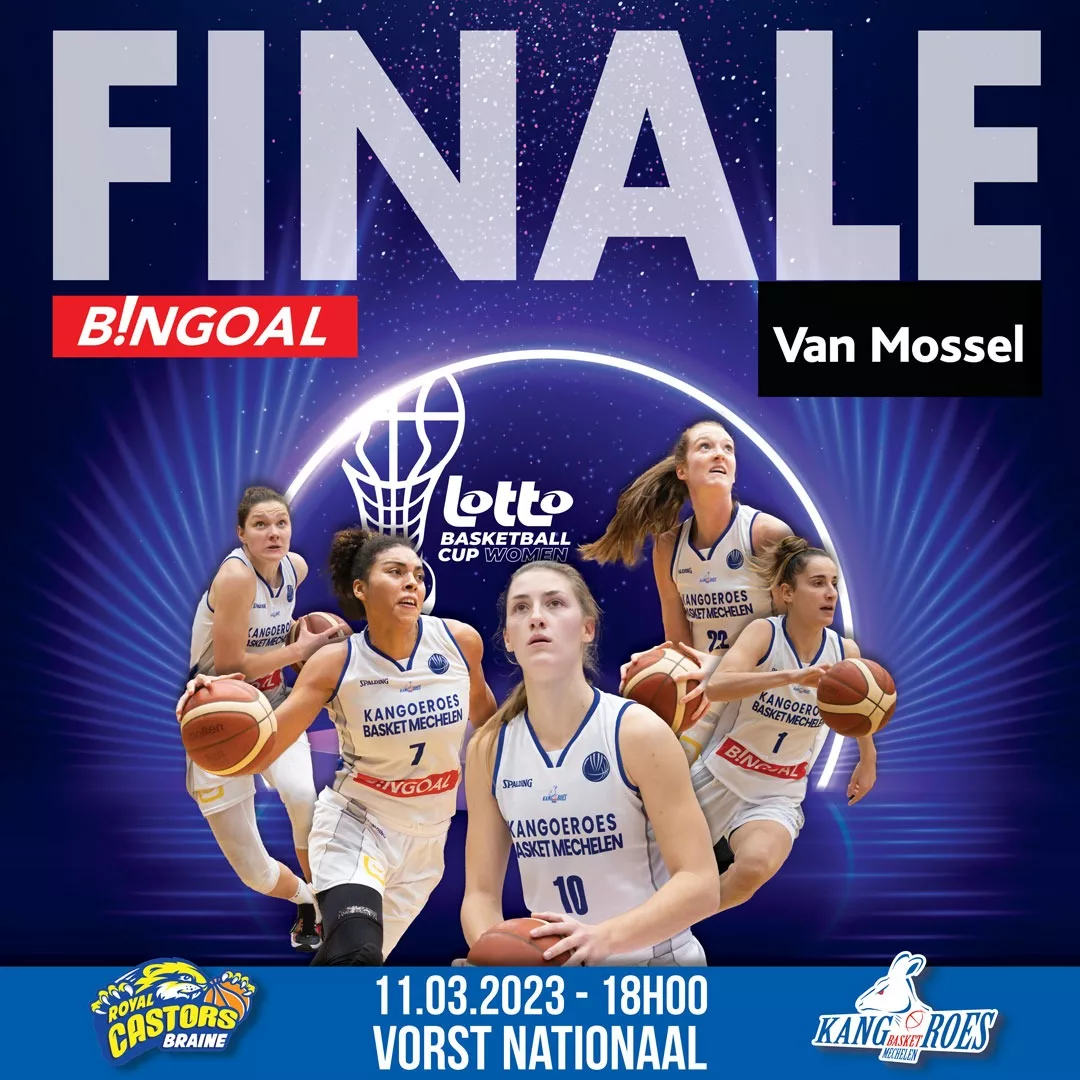 Van Mossel VIP bus –  Finale Lotto Basketball Cup