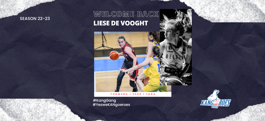 Welcome back, Liese De Vooght